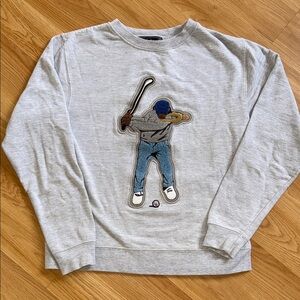 Eastside Golf Swingman Crewneck Sweatshirt Gray size XS